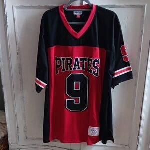 PIRATES JJ WATT Red and Black Pirates Jersey